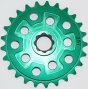 Hutch Spline-Drive Sprocket - 25T GREEN Hutch Spline-Drive Sprocket - 25T GREEN