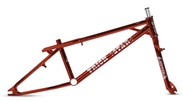 (image for) TRICK STAR FRAME/FORK - 20" CANDY RED (PRE-ORDER)