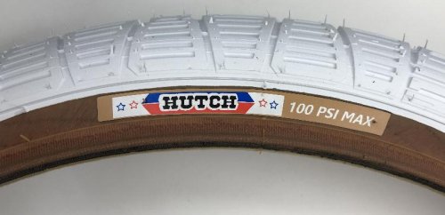 Hutch Freestyle Tires (pair) 20" x 2.2" WHITE