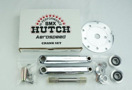 Hutch Aerospeed Crank Set - 180mm, NO QTY. LIMIT