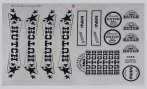 Hutch Restoration Decals: Mini Racer Hutch Restoration Decals: Mini Racer