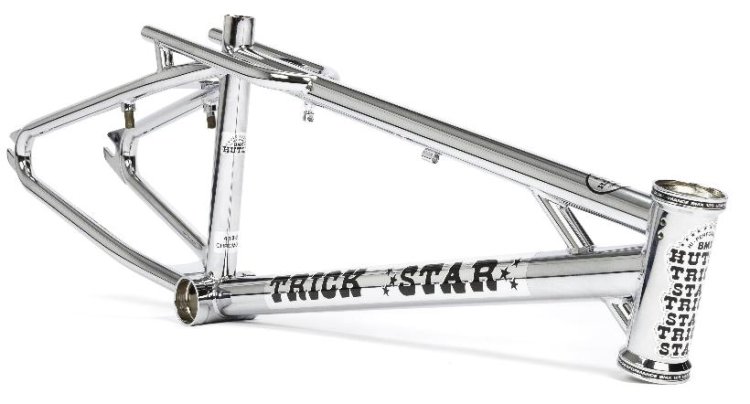 TRICK STAR FRAME/FORK - CHROME 20