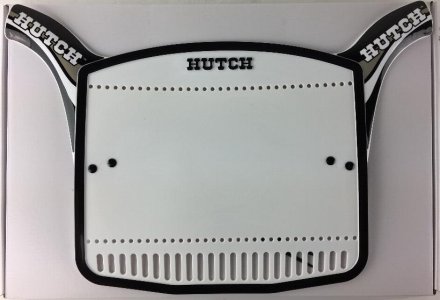 Hutch Number Plate - Black