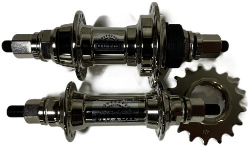 (image for) Modern RACE Hub Set - 17T Cassette driver, 3/8" mm axles