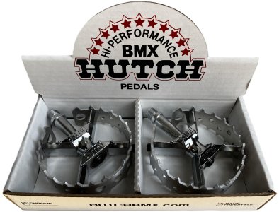 (image for) Hutch Bear Trap Pedals - Chrome