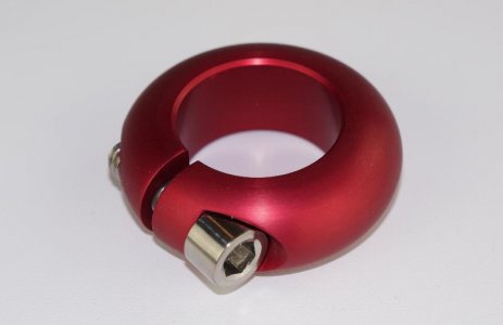 1-1/8" Donut Seat Clamp - Red