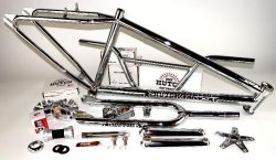 Hutch XL26 Cruiser Frame and Fork CHROME