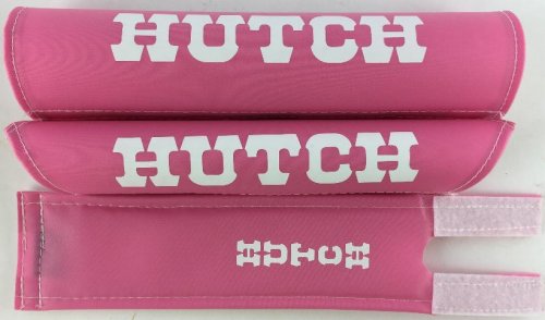 Hutch Nylon Pads Set - Pink/White 1" size
