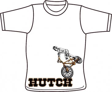 Hutch Gold-Plated Trick T-Shirt Size L