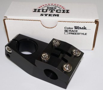 1-1/8" Race Stem BLACK