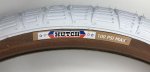 Hutch Freestyle Tires (pair) 20" x 2.2" WHITE