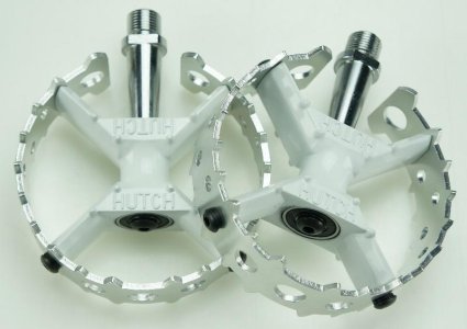 (image for) Hutch Bear Trap Pedals - White