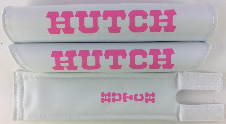(image for) Hutch Nylon Pads Set - White/Pink 1" size