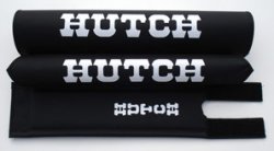Hutch Nylon Pads Set - Black 1" size