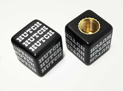 (image for) Hutch Dice Caps (pair) - BLACK