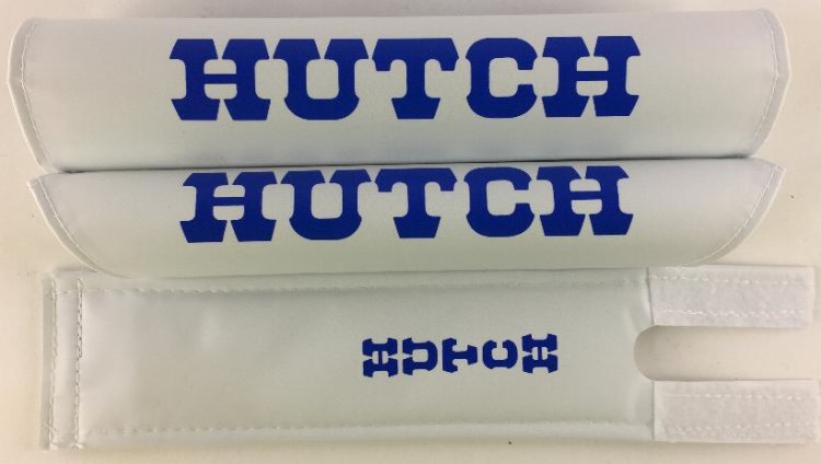 (image for) Hutch Nylon Pads Set - White/Blue 1" size