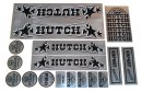 Hutch Restoration Sticker Set: Expert Racer