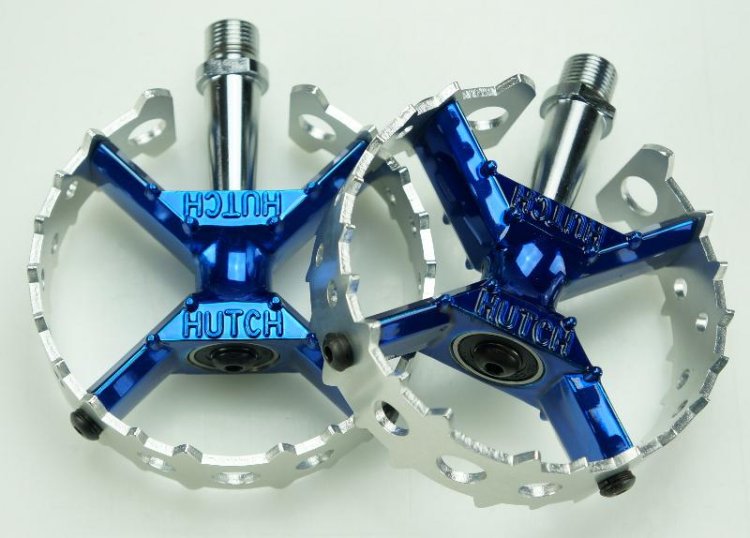 (image for) Hutch Bear Trap Pedals - Candy Blue