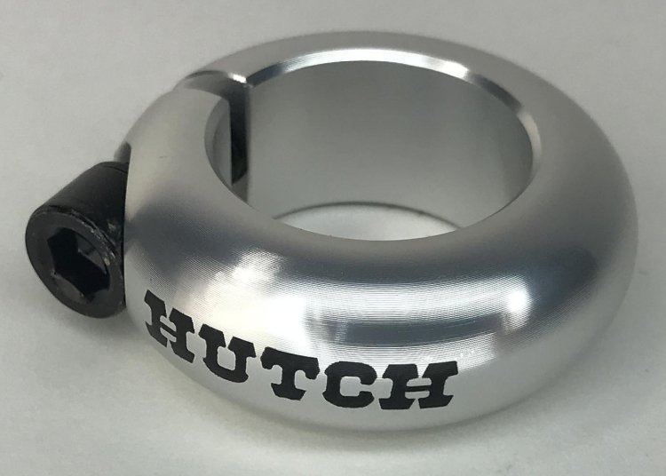 1-1/8" Donut Seat Clamp - Polished "HUTCH"