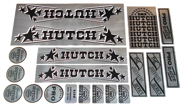 Hutch Restoration Sticker Set: Pro Racer