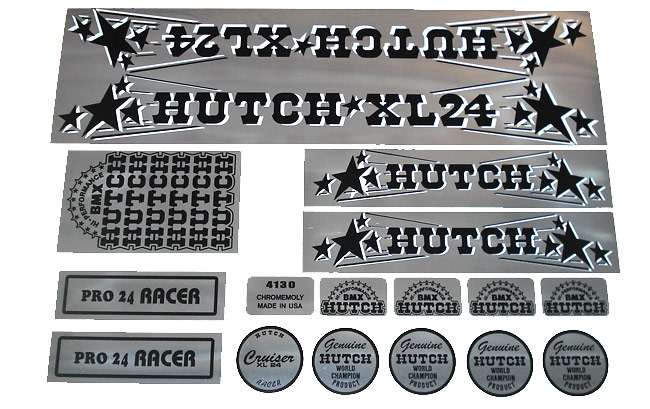Hutch Restoration Sticker Set: XL24 Cruiser