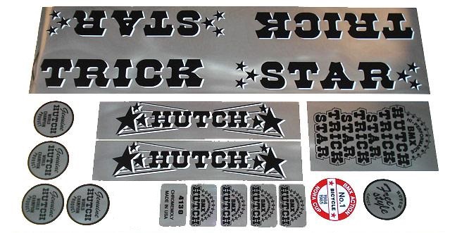 Hutch Restoration Decals: Trick Star